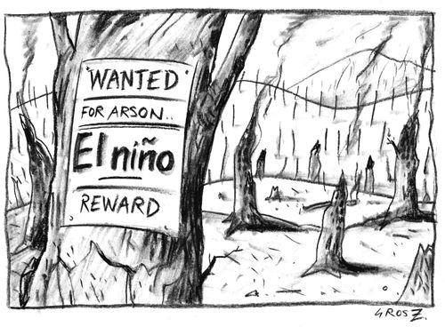 'Wanted for Arson: El ni?o' 