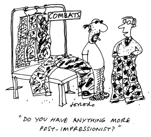 "Do you have anything more post-impressionist?"