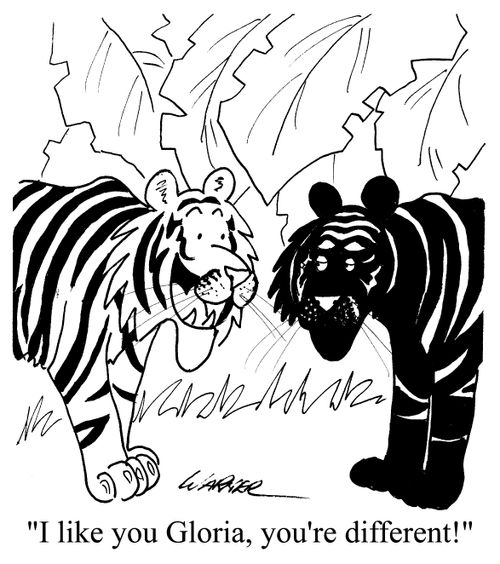 "I like you Gloria - you're different!"