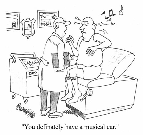 "You definately have a musical ear"