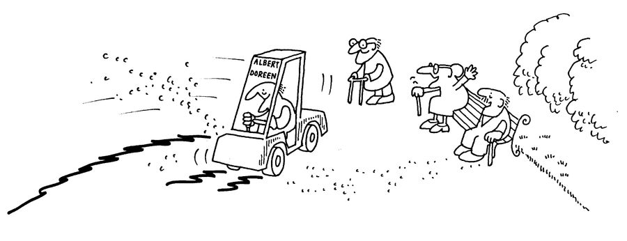 A drive in the park