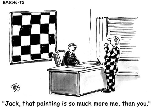 "Jack, that painting is so much more me, than you."