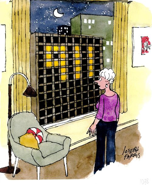 Lights Spell Out 911.