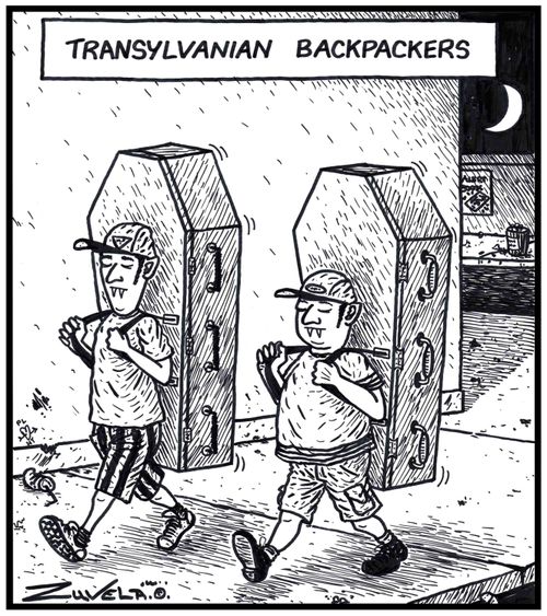 Transylvanian backpackers.