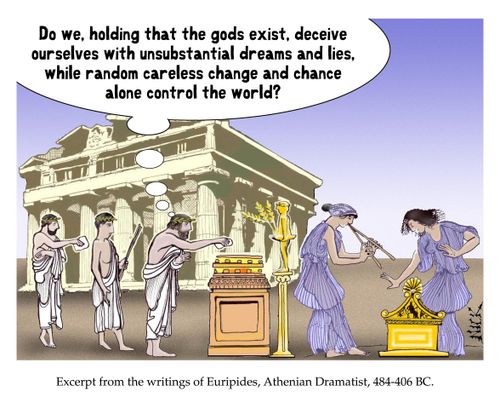 Excerpt from the writings of Euripides, Athenian Dramatist, 484-406 BC.