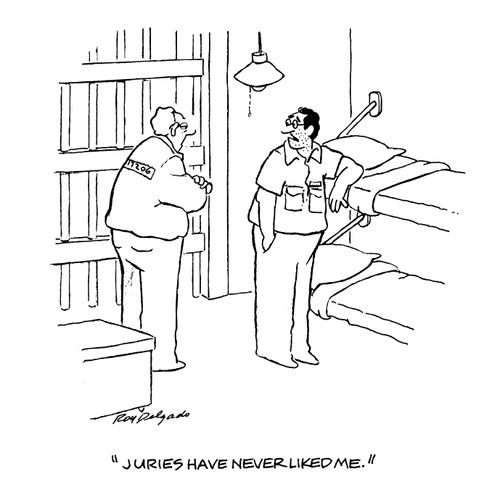 'Juries have never liked me.'