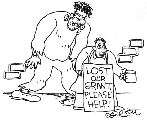 "Lost our grant...please help."