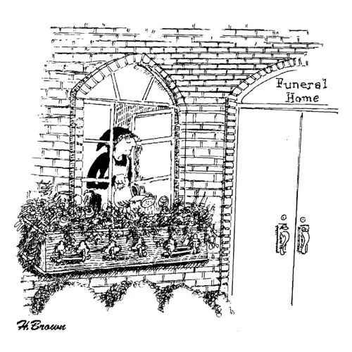 Undertaker's Flower Box.