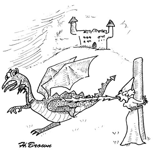 Fire-breathing damsel.