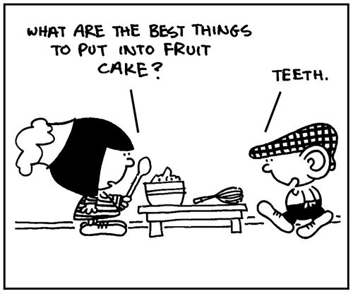 'What are the best things to put into fruit cake?'