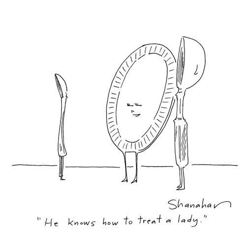 'He knows how to treat a lady.'