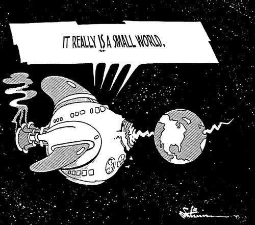 'It Really IS a Small World.'
