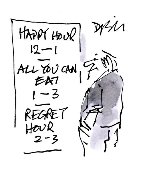 Happy hour.