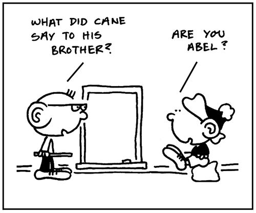 'What did Cane say to his brother?'