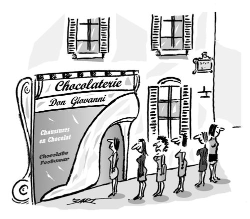 Chocolaterie Don Giovanni - Chocolate Footwear.