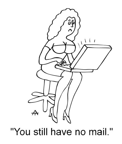 'You still have no mail.'