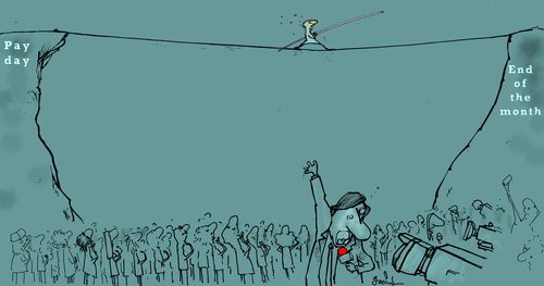 Acrobatics.