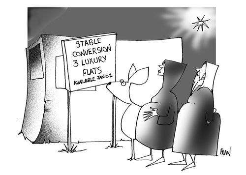 Stable conversion for luxury flats.