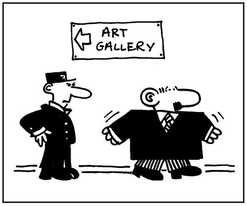 'Art gallery.'
