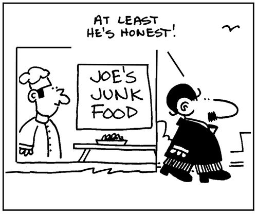 'At least he's honest.'