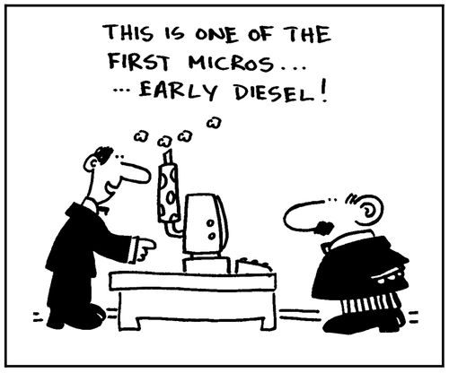 'This is one of the first micros...early diesel.'