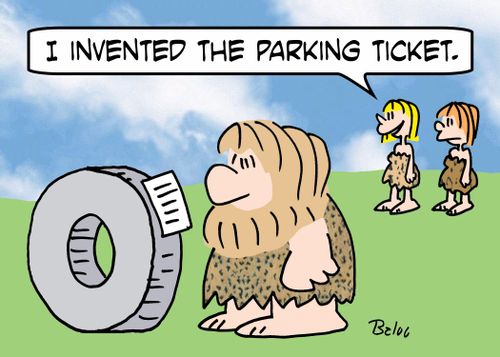 'I invented the parking ticket.'