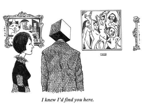 'I knew I'd find you here.'