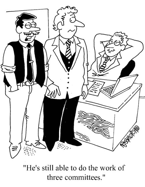 'He's still able to do the work of three committees.'