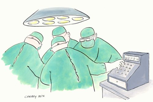 Hospital operation.