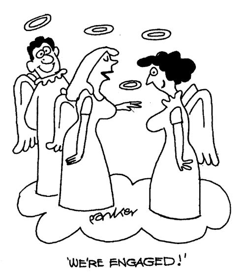 "We're engaged!"