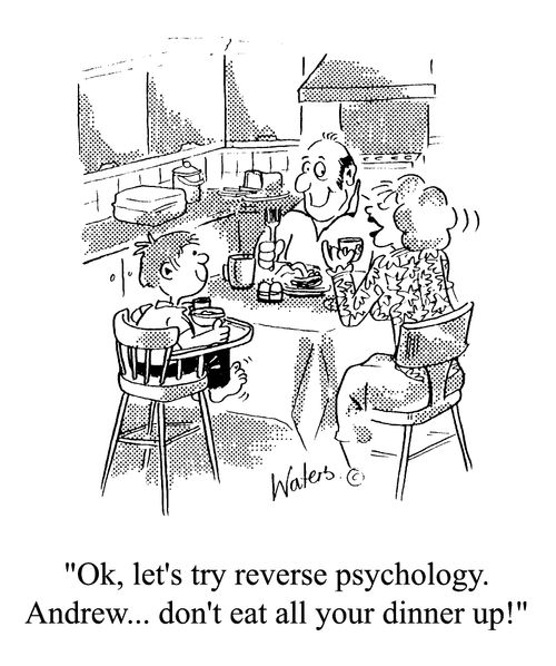 Reverse psychology
