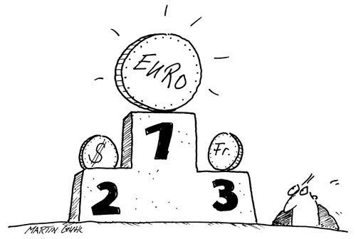 The Euro is number one against the competition