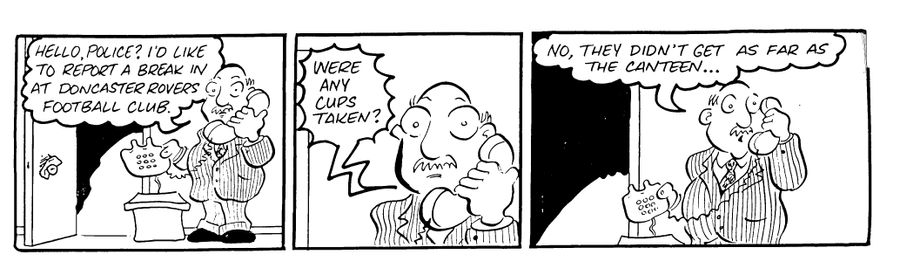 Football Crazy strip four
