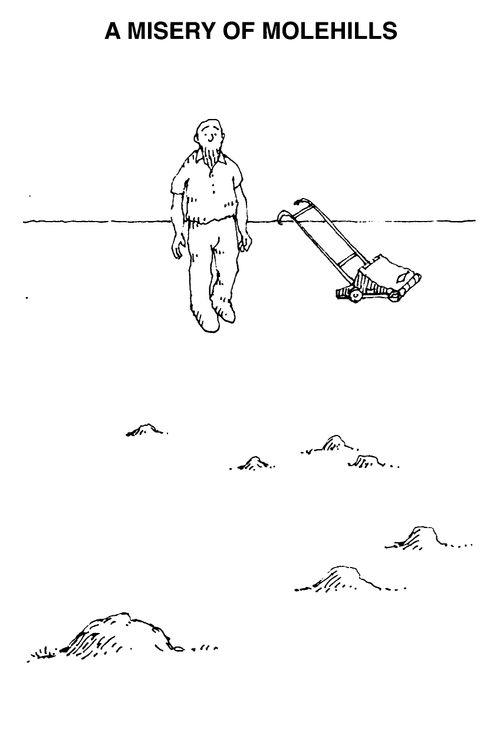 A misery of mole hills