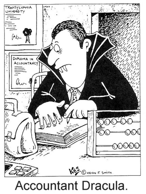 'Accountant Dracula.'