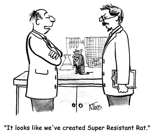 'It looks like we've created Super Resistant Rat.'