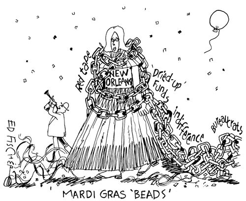 Mardi Gras 'Beads'.