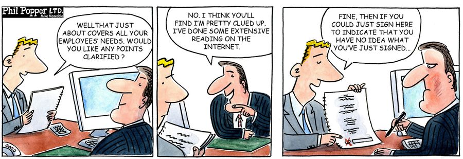employee medical cover and smallprint