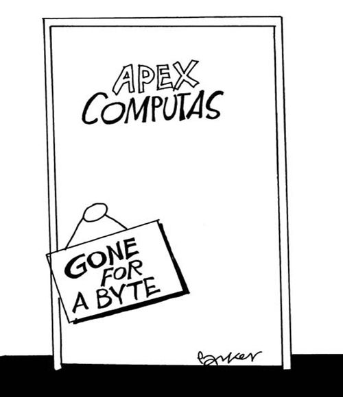 Apex Computas,gone for a byte.