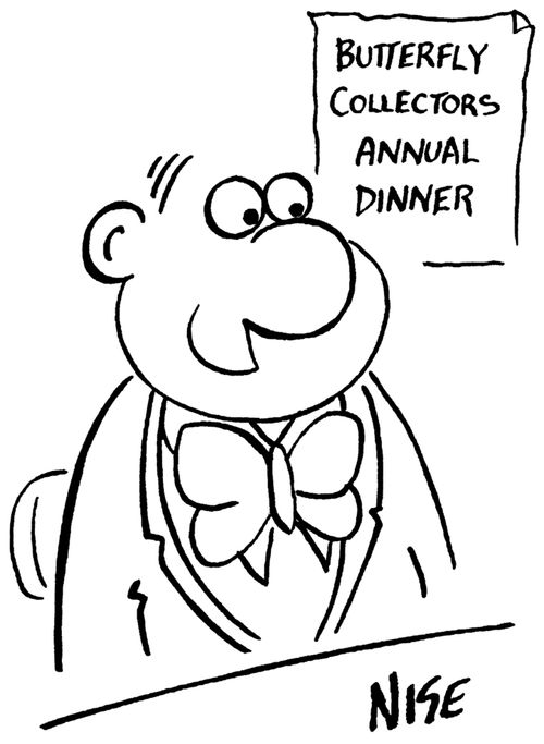 Butterfly Collectors Annual Ball. 