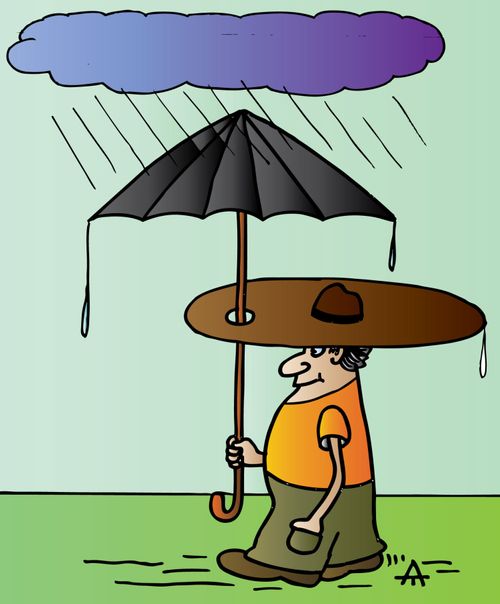 Double Rain Protection