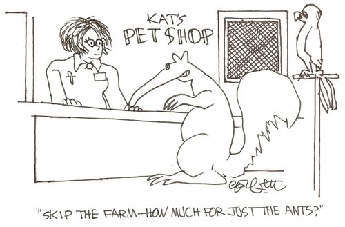 'Skip the farm - how much for just the ants?'