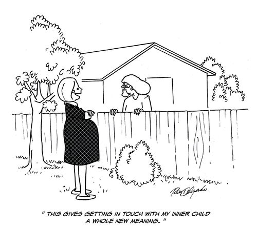 'This gives getting in touch with my inner child a whole new meaning.'