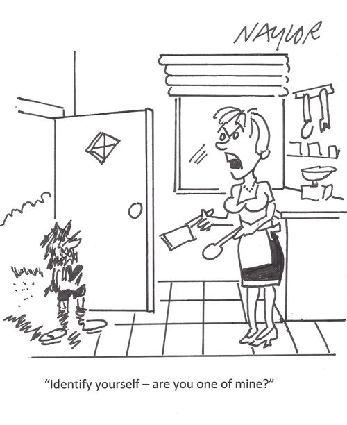 'Identify yourself - are you one of mine?'