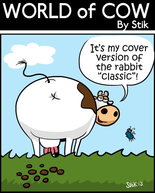 'It's my cover version of the rabbit 'classic'!'