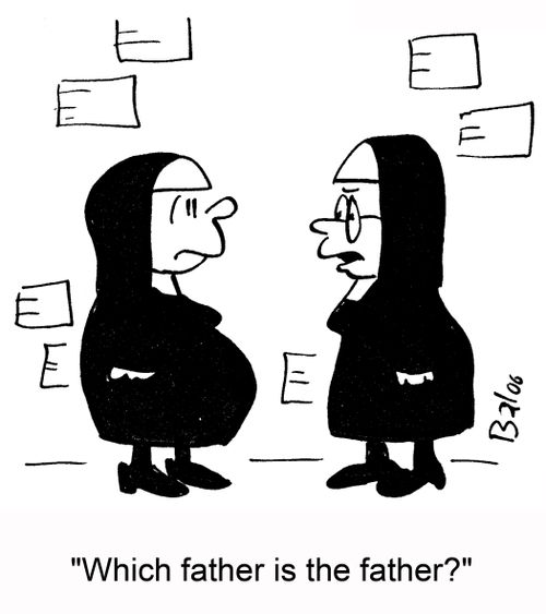 'Which father is the father?'