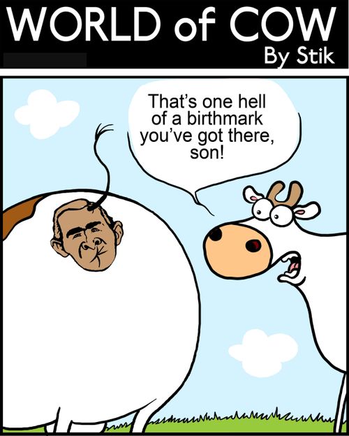 That's one hell of a birthmark you have there, son!