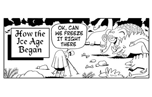 How The Ice Age Began: 'OK, can we freeze it right there...'