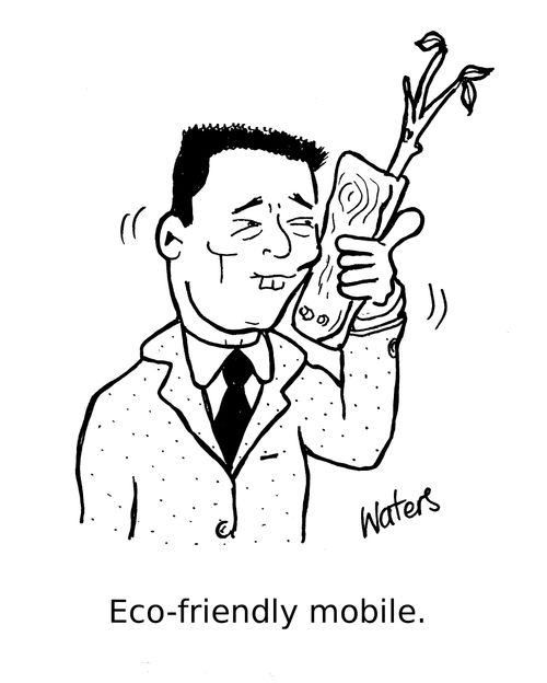 Eco-friendly mobile.