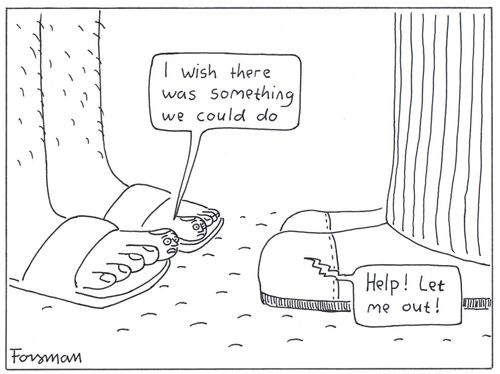 'I wish there was something we could do.'